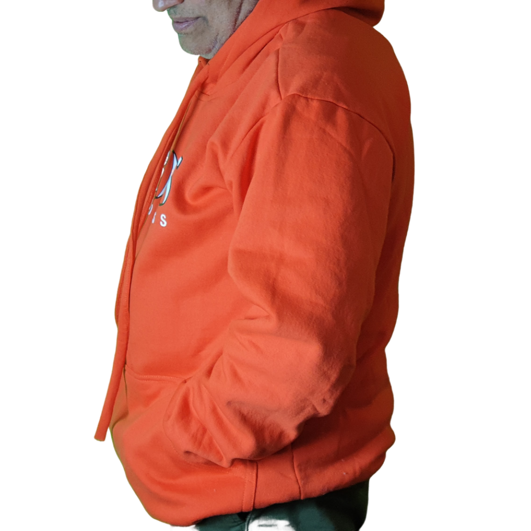 Blusão Moletom Hugo Boss Laranja - Image 2