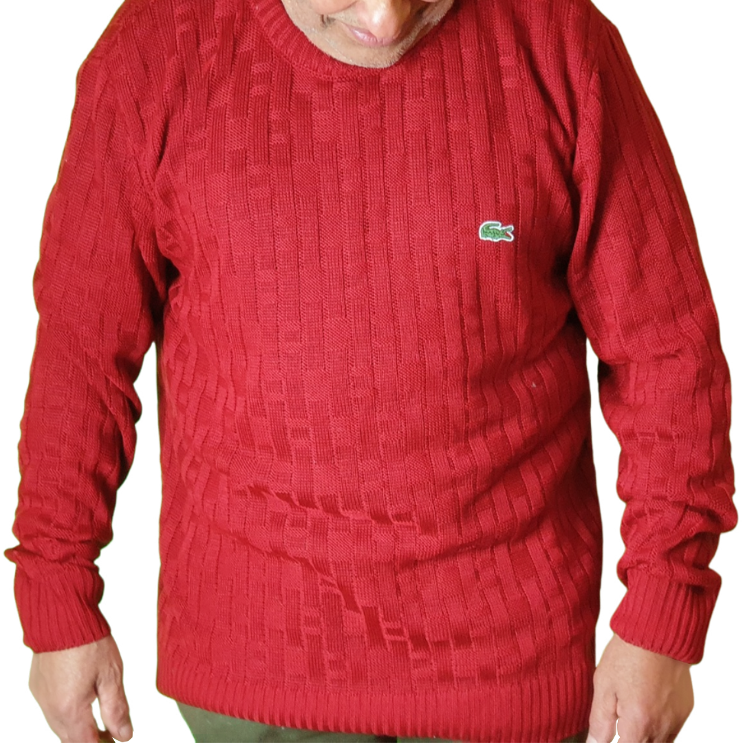 Suéter Lacoste Vermelho