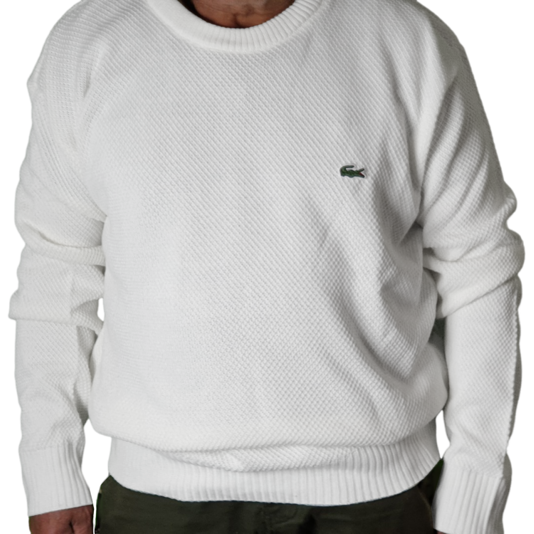 Suéter Lacoste Branco