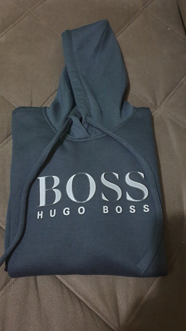Blusão Moletom Hugo Boss Preto - Image 5