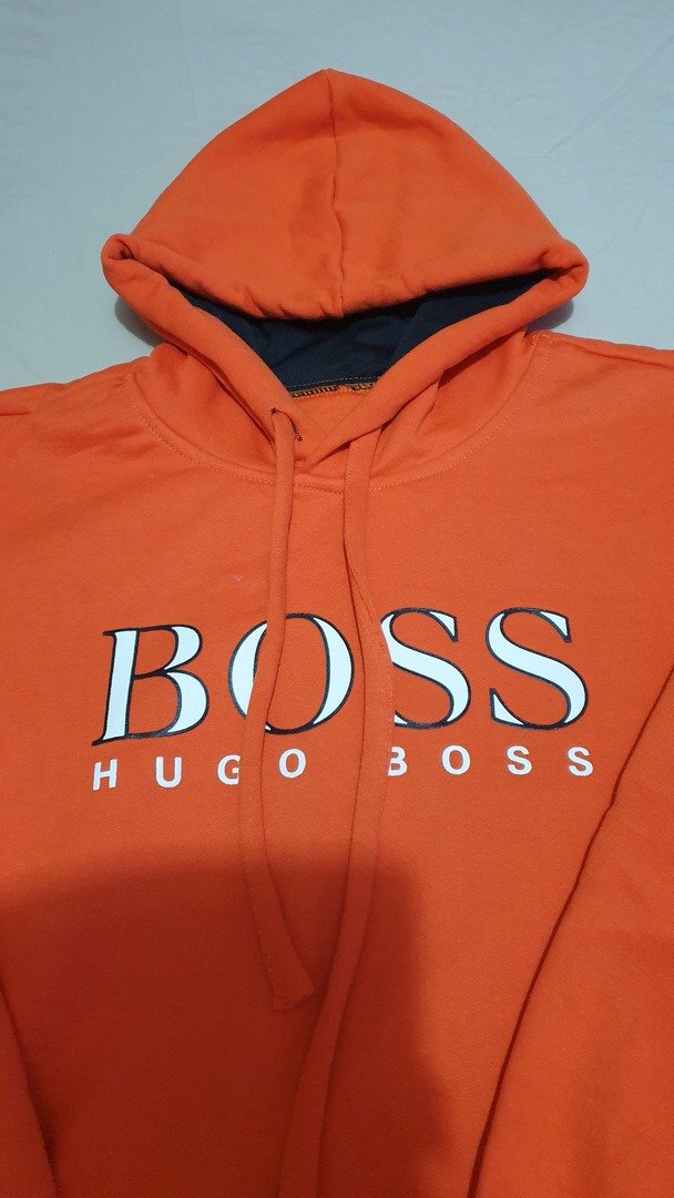 Blusão Moletom Hugo Boss Laranja - Image 4