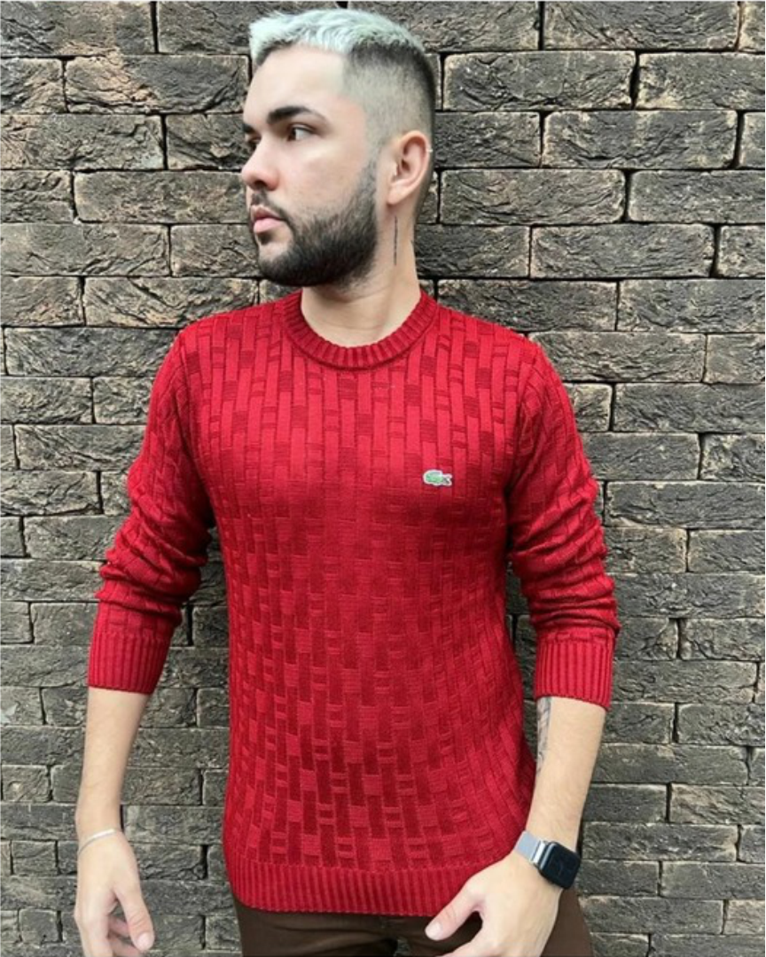 Suéter Lacoste Vermelho - Image 3
