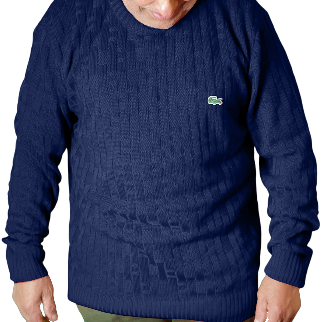 Suéter Lacoste Azul